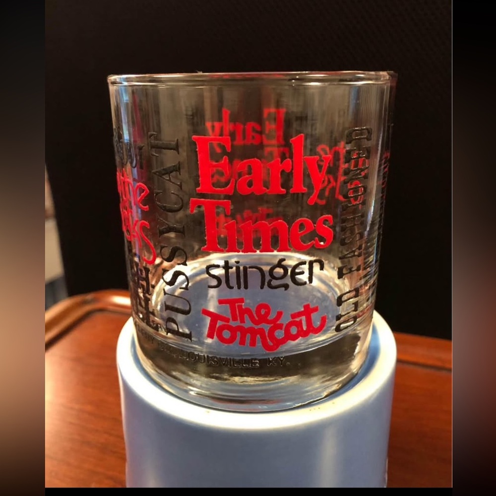 Early Times Distillery Barware, Set of 4